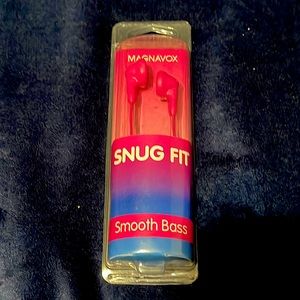 Magnavox Snug Fit Smooth Bass earphones